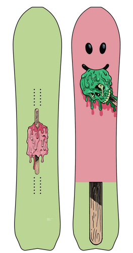 Popsickle 157cm (Watermelon Death Machine)