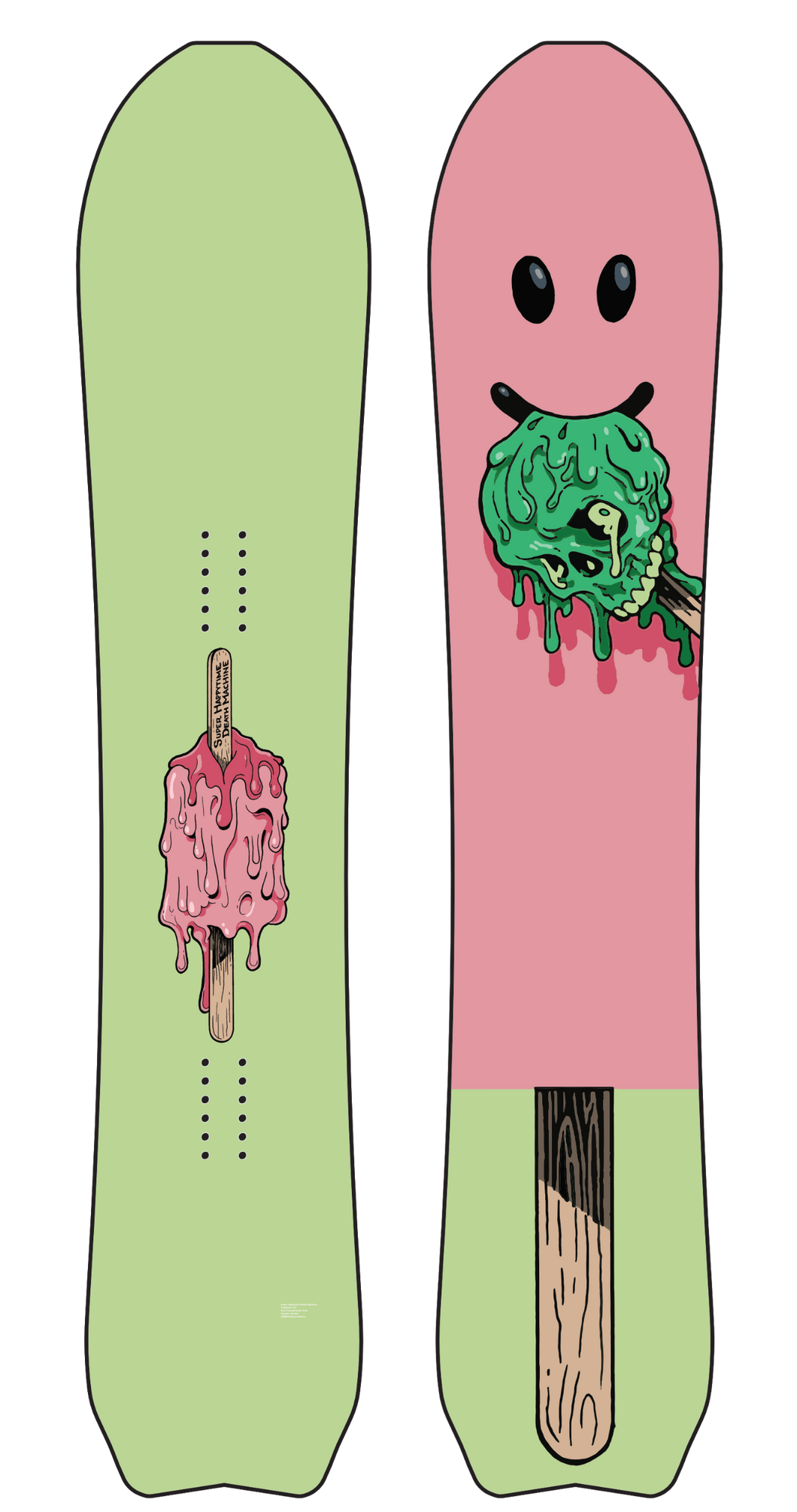Popsickle 157cm (Watermelon Death Machine)